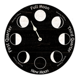 Black Moon Phase Clock