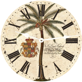 Palm Tree Clock