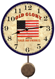 Patriotic Pendulum Clock