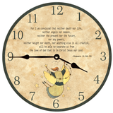 Personalized Biblical Quote Clock