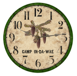 Personalized Pinecone Clock- Personalized Clock