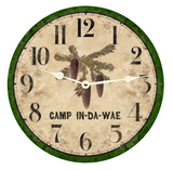 Personalized Pinecone Clock- Personalized Clock