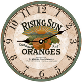 Orange Clock