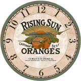 Orange Clock