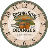 Orange Clock