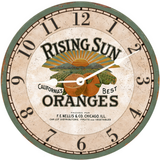 Orange Clock