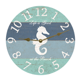 Personalized Seahorse Clock