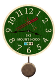 Ski Lodge Clock - 6