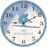 Personalized Ski Clock - 2