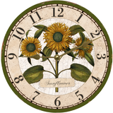 Sunflower Wall Clock