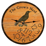 Black Crow Whatever Clock black hands