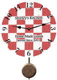 Personalized Cooking Pendulum Clock