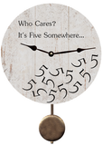 Five O'Clock Whatever Pendulum Clock