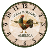 Rooster Clock