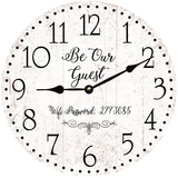 Personalized WiFi Password Clock