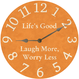 Orange Clock