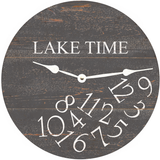 Lake Time Whatever Clock