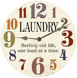 Laundry Room Clock