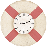 Rustic Handmade Life Preserver Clock
