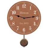 Mauve Pendulum Clock