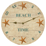Nautical Starfish Clock