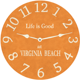 Orange Clock
