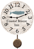 Personalized Whale Pendulum Clock