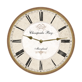 Oversized Crab Clock Gold Hands