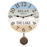Personalized Lake Pendulum Clock