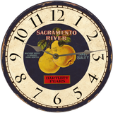Sacramento Pears Clock