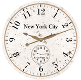 2 Time Zones Clock