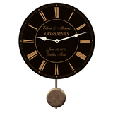 Handmade Wedding Pendulum Clock