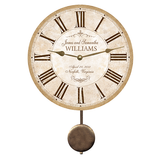 Wedding Clock With Pendulum