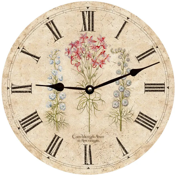 Floral Wall Clocks