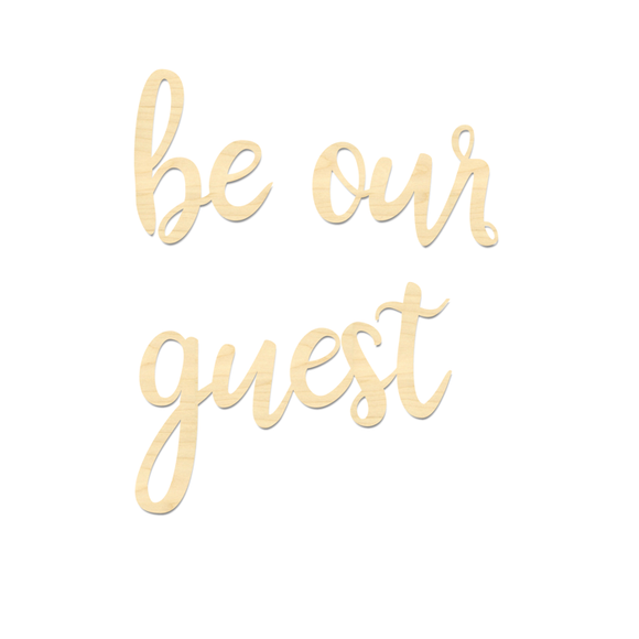 Laser Cut Signs