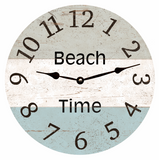 3 Color Beach Time Clock