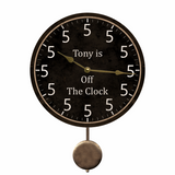 5 O Clock Off The Clock Pendulum Clock