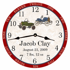 Old Fashioned Car Clock