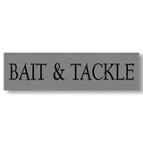 Rustic Bait and Tackle Shop Sign