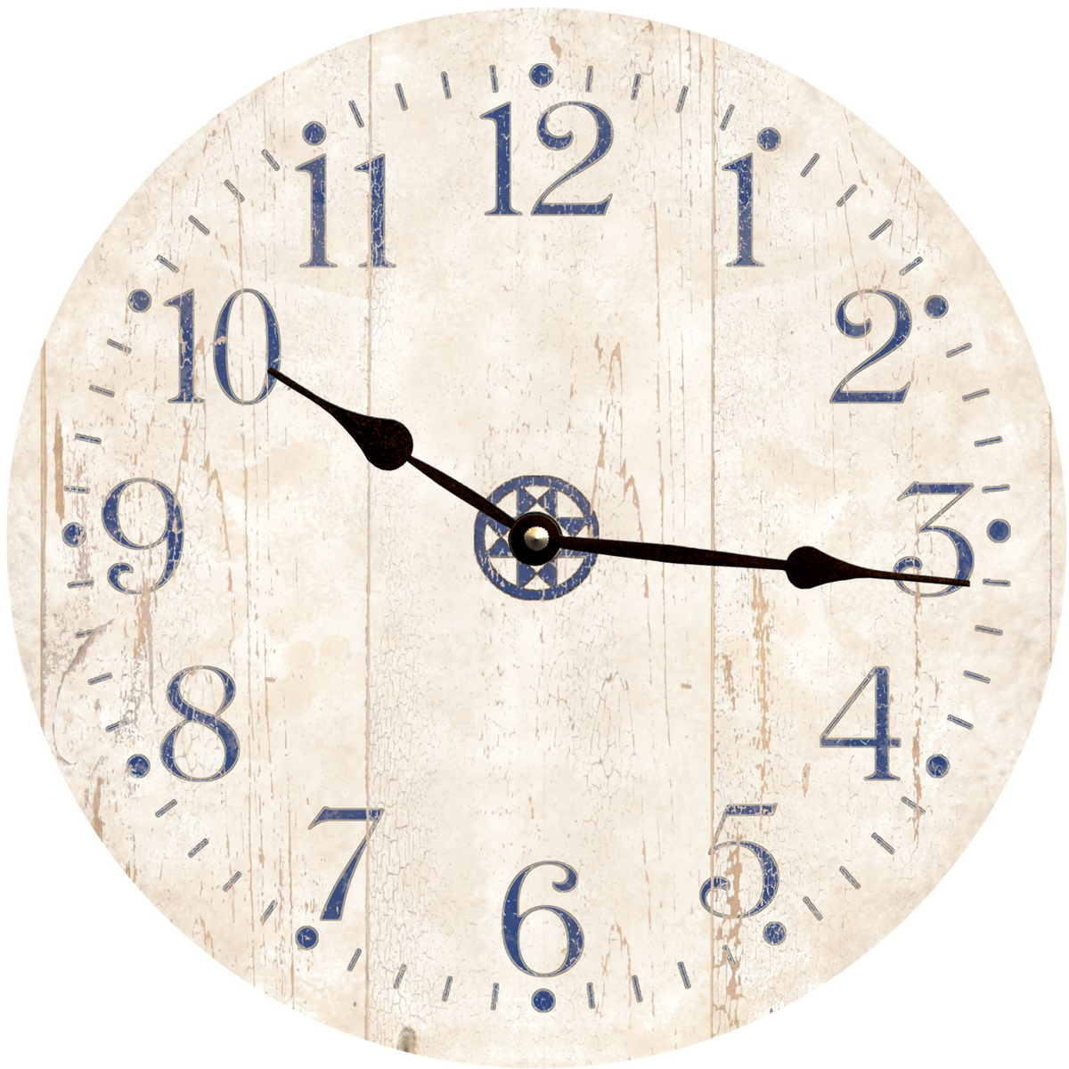Barn Side Blue Clock | Time Flies Clocks