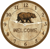 Bear Wall Clock