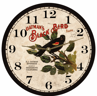 Black Bird Clock