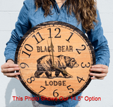 Black Bear Clock