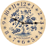 Vintage Style Chinoiserie Wall Clock