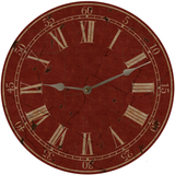 Classic Red Clock - 4