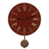 Classic Red Clock - Pendulum