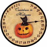 Countdown To Halloween Clock