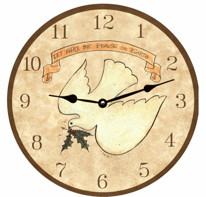 Dove Clock