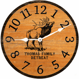 Elk Clock-Personalized Elk Clock