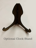 Flower Bouquet Wall Clock - Clock Stand